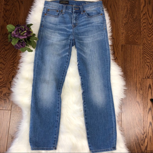 J. Crew Denim - J. Crew Reid Ankle Cropped Skinny Jeans Women’s 26